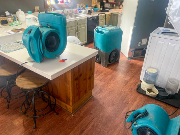 Water damage restoration process in ND